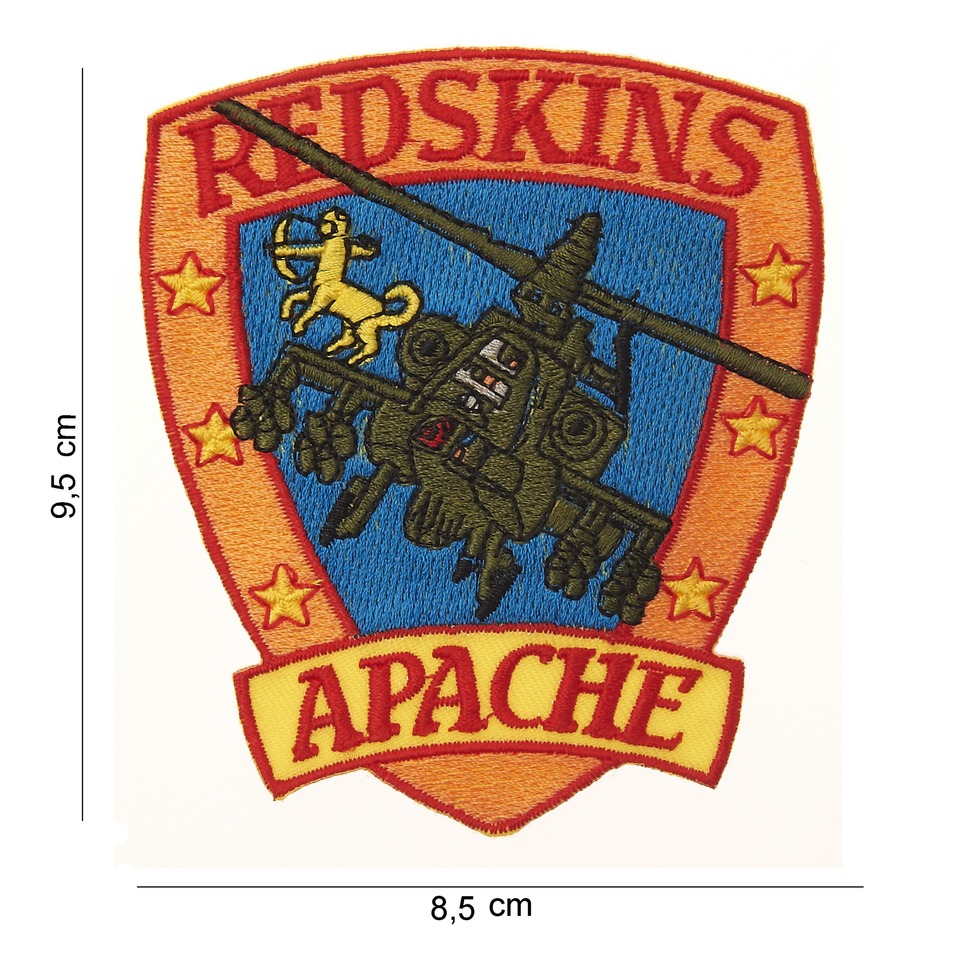 Nášivka textilní 101 Inc Redskins Apache - barevná
