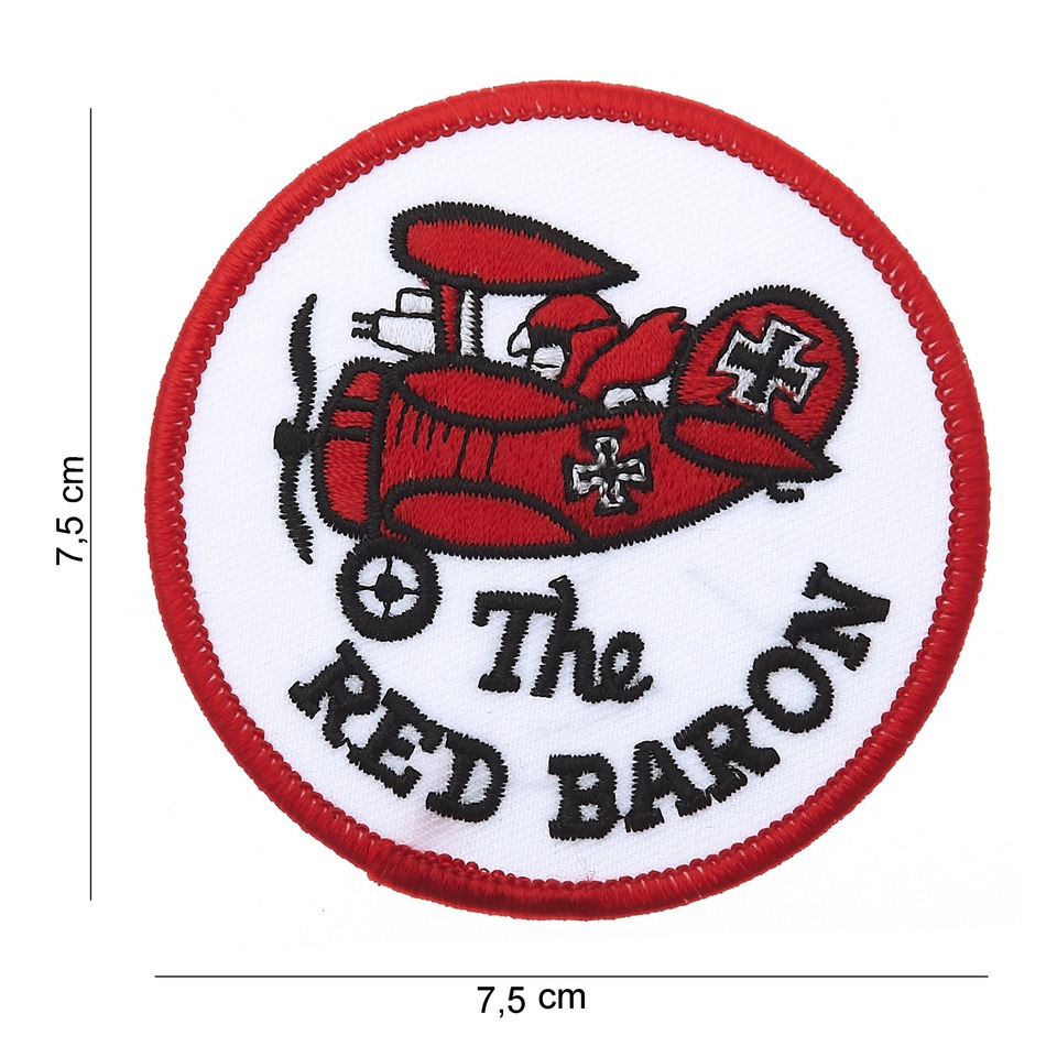 Nášivka textilní 101 Inc Red Baron - barevná