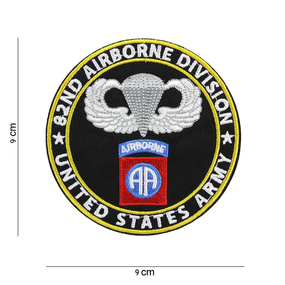 Nášivka textilní 101 Inc 82nd AIrborne Division - barevná