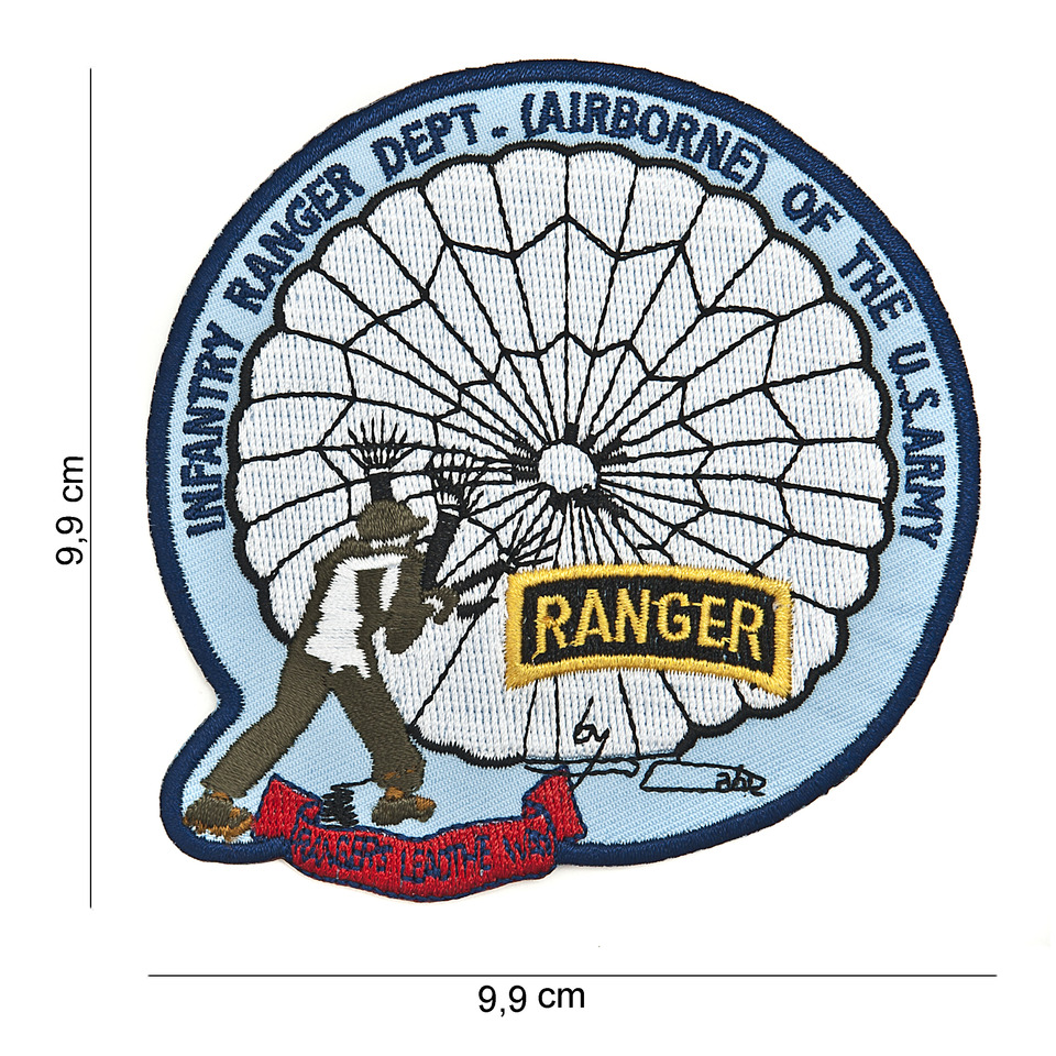 Nášivka textilní 101 Inc Infantry Ranger - barevná