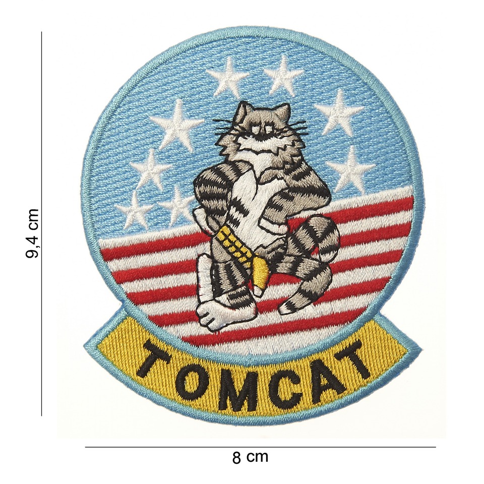 Nášivka textilní 101 Inc Tomcat 8 Stars - barevná