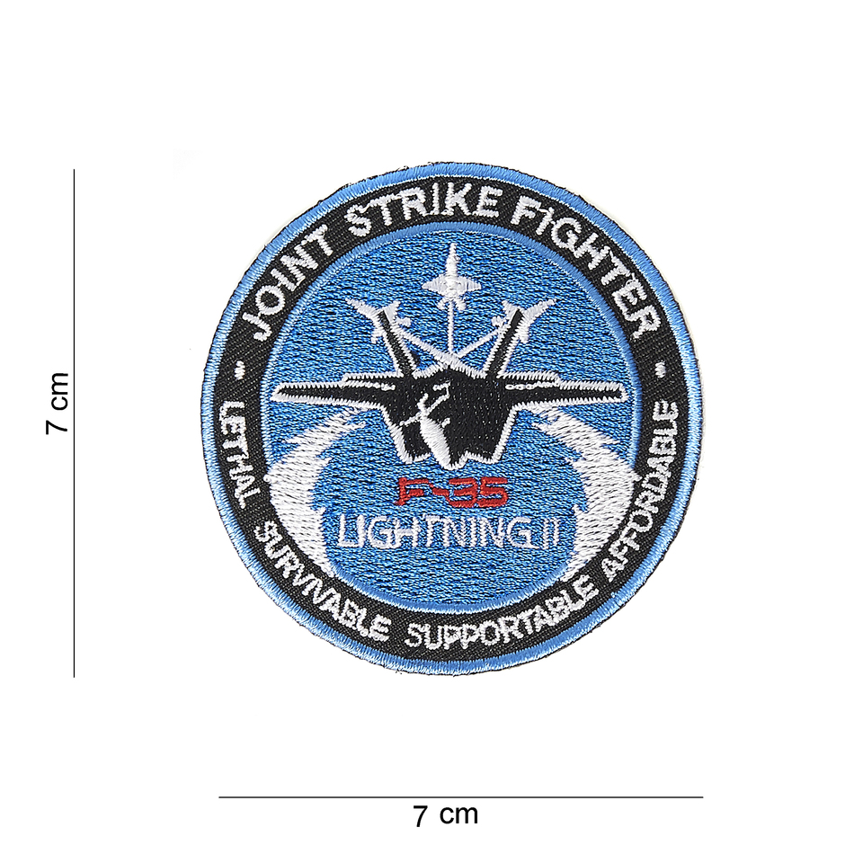 Nášivka textilní 101 Inc Joint Strike Fighter - barevná