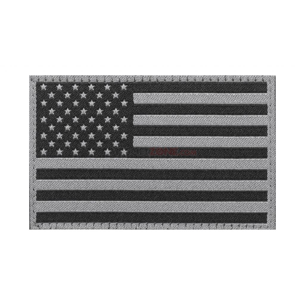 Nášivka Claw Gear vlajka USA - šedá