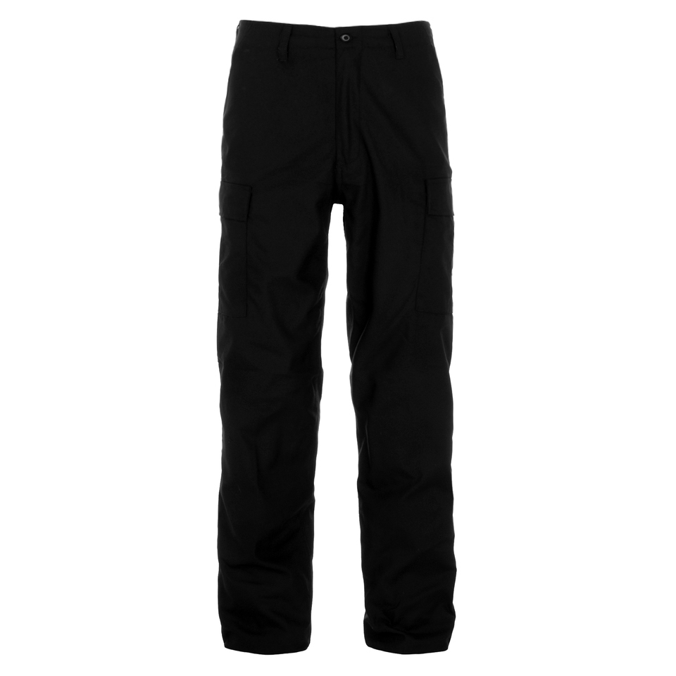 Kalhoty Fostex BDU - černé, XL