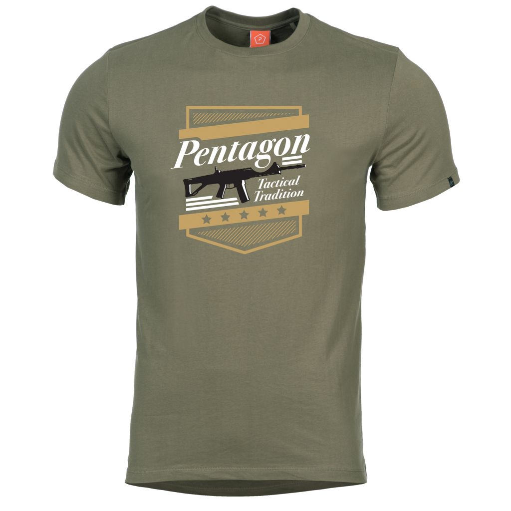 Tričko Pentagon A.C.R. - olivové, XL