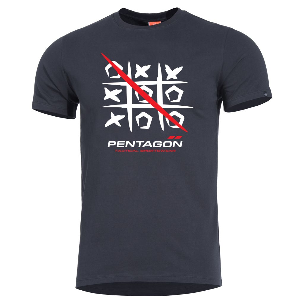 Tričko Pentagon 3T - černé, XS