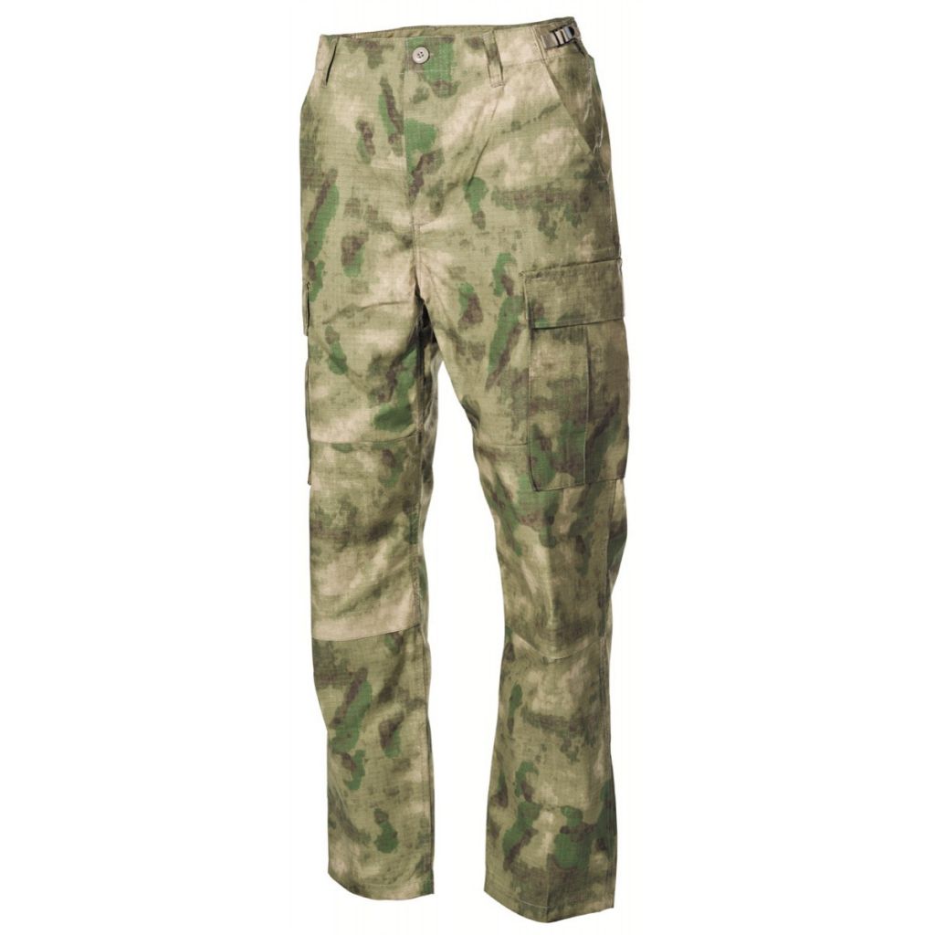 Bojové kalhoty US BDU - HDT-camo FG, XL
