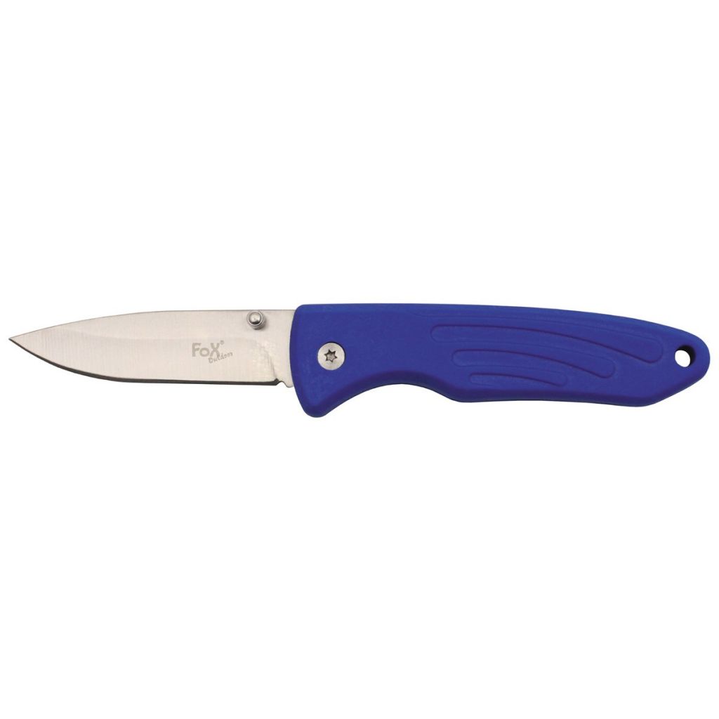 Nůž zavírací Fox TPR - modrý (18+)