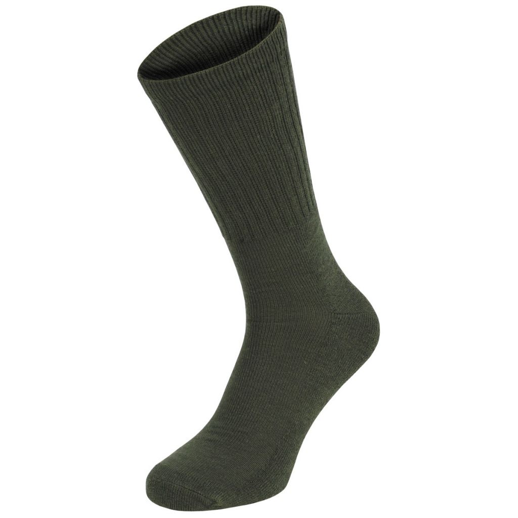 Ponožky MFH Army delší 3 páry - olivové, 47-49