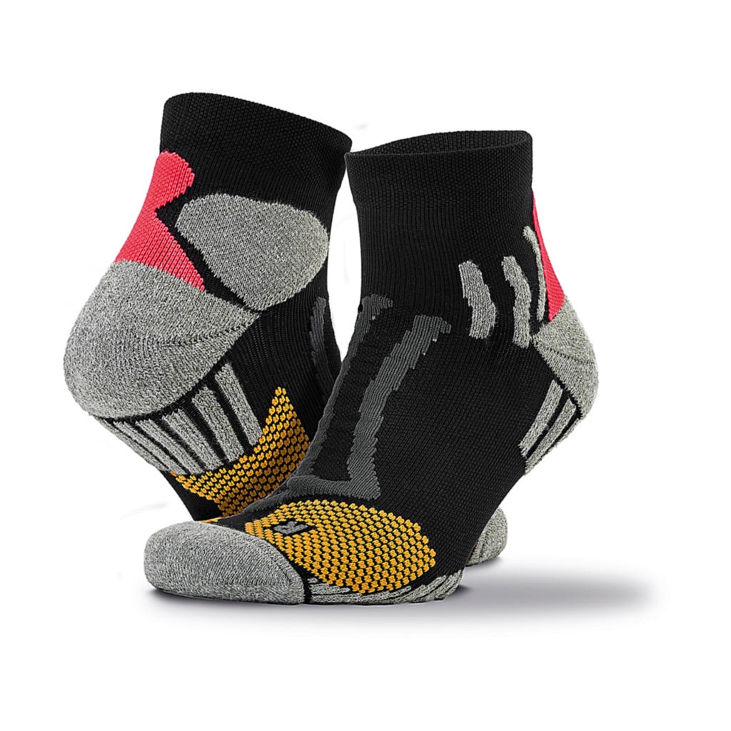 Ponožky Spiro Technical Compression - černé, S/M