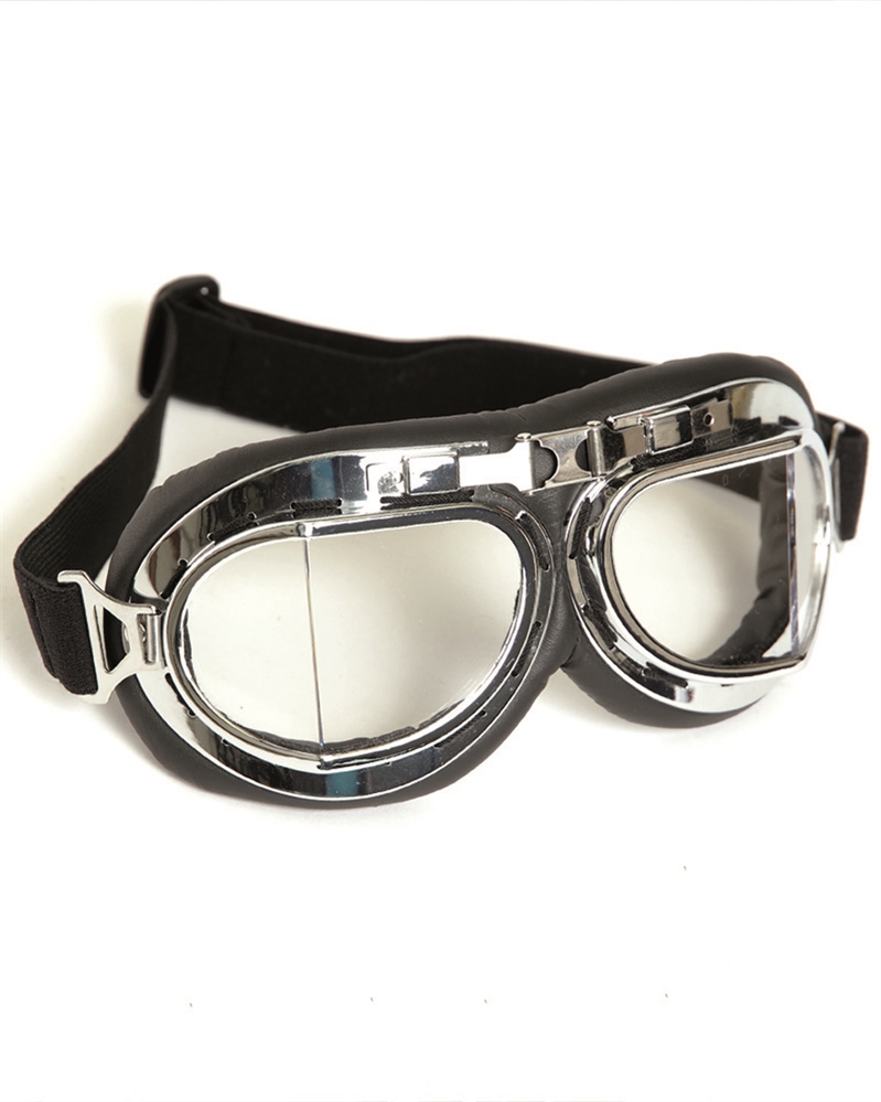 Brýle pilotní Royal Air Force plastové - stříbrné