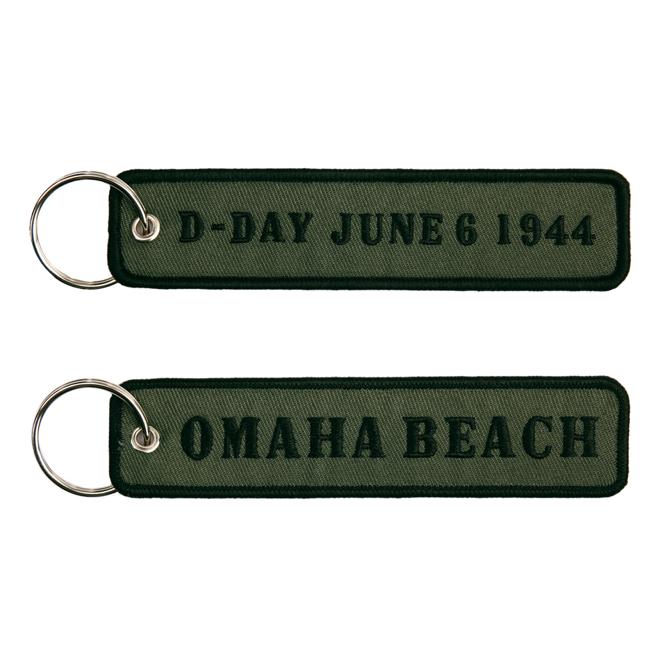 Přívěsek na klíče Fostex D-Day Omaha Beach - olivový