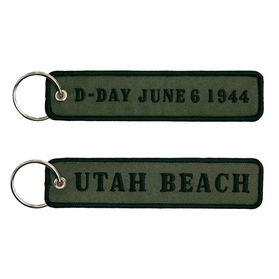 Přívěsek na klíče Fostex D-Day Utah Beach - olivový
