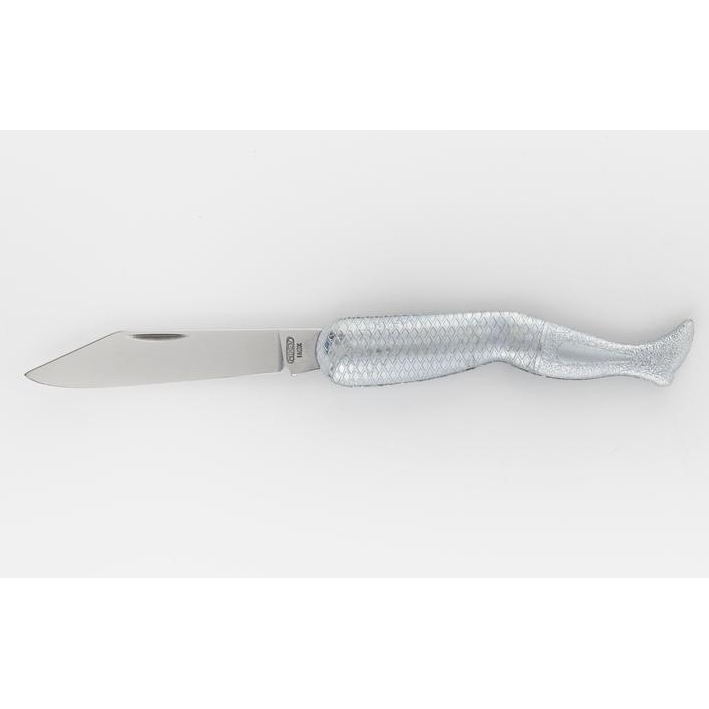 Kapesní zavírací nůž Mikov Nožička - stříbrný (18+)