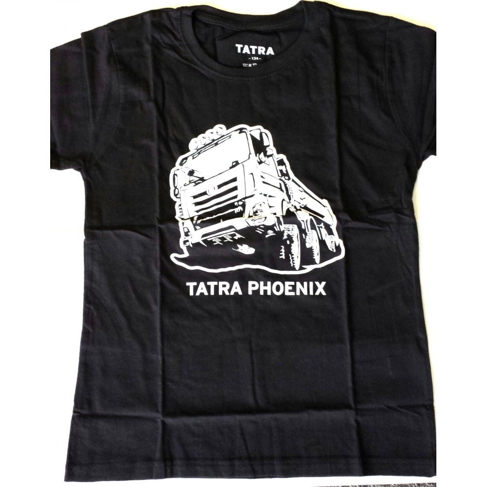 Triko dětské Tatra Phoenix - černé, 122