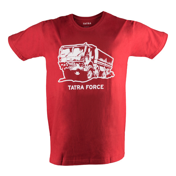Triko Tatra Force - červené, XL