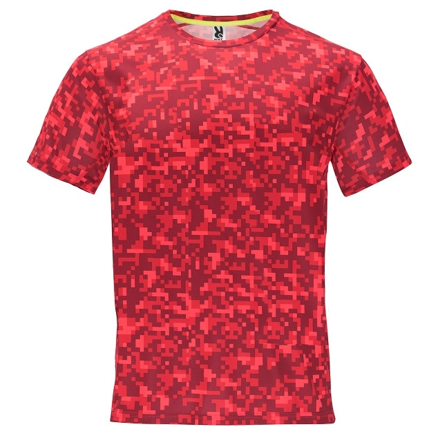 Pánské sportovní tričko Roly Assen - red-camo