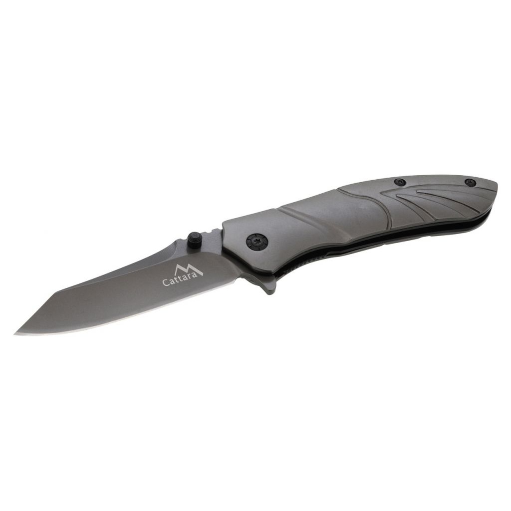 Nůž zavírací Cattara Titan 22 cm - šedý (18+)