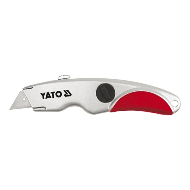 Nůž řezací Yato One s 3 ks břitů - stříbrný (18+)