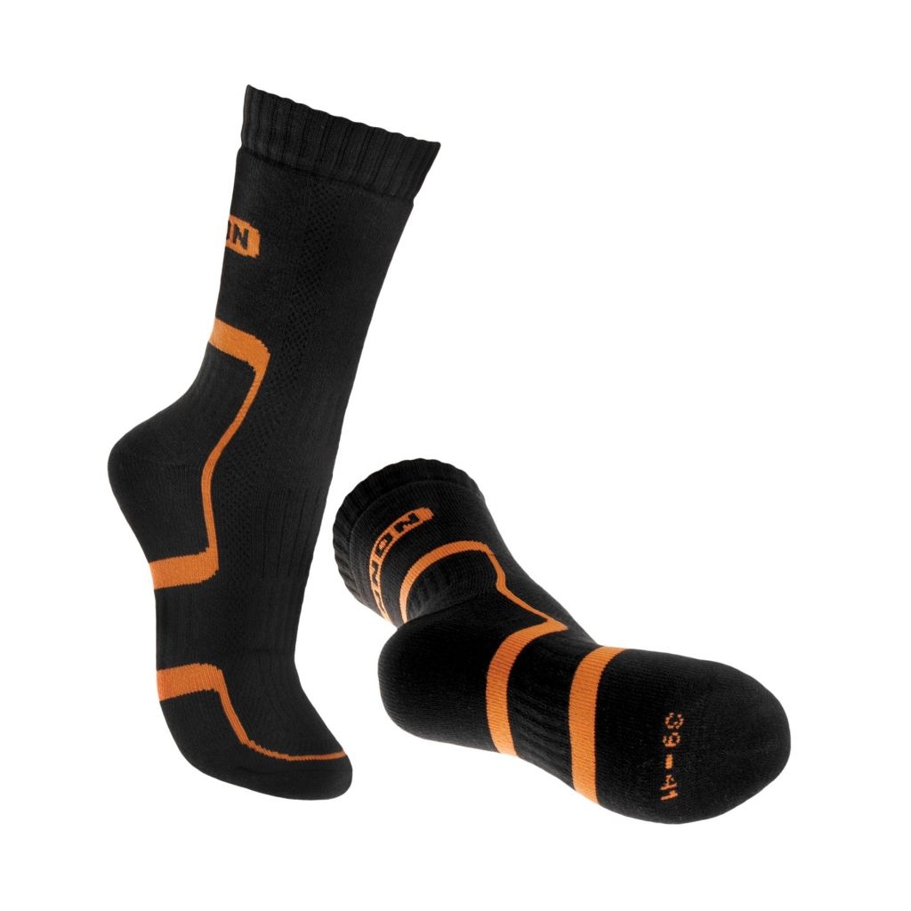 Ponožky Bennon Trek Sock - černé-oranžové, 36-38