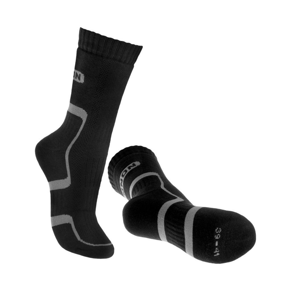 Ponožky Bennon Trek Sock - černé-šedé, 45-47