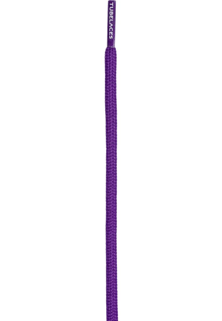 Tkaničky do bot Tubelaces Rope Solid - fialové, 130