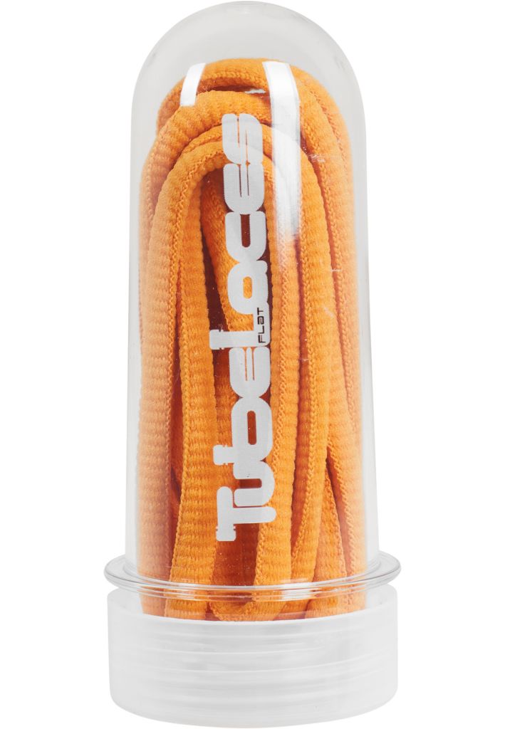 Tkaničky do bot Tubelaces Rope Pad 130 cm - oranžové, 130