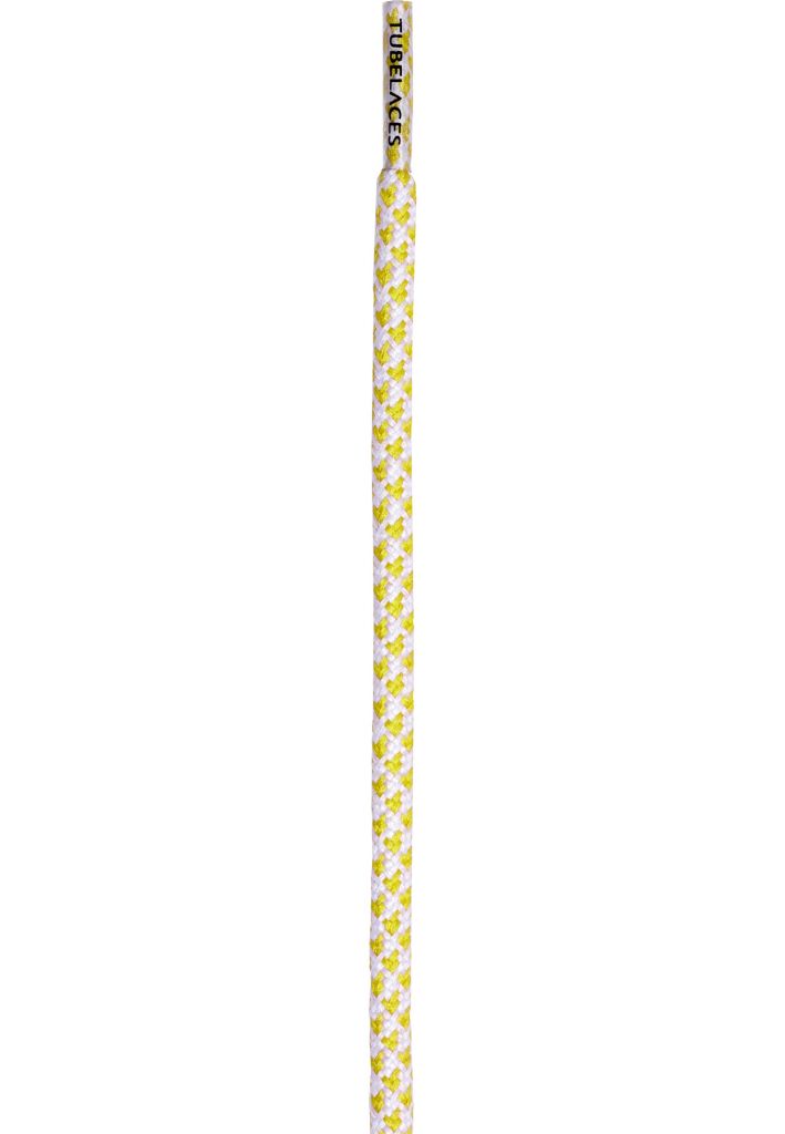 Tkaničky do bot Tubelaces Rope Multi - bílé-zlaté, 150