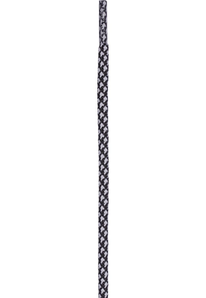 Tkaničky do bot Tubelaces Rope Multi - černé-šedé, 150