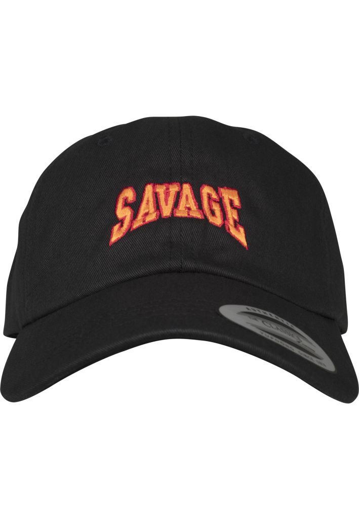 Kšiltovka Turn Up Savage Dad - černá