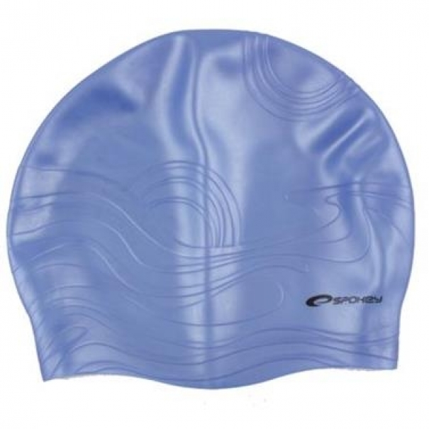 Plavecká čepice silikonová Spokey Shoal - tmavě modrá