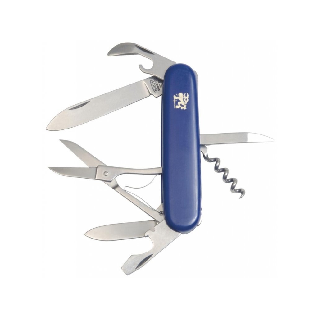 Kapesní zavírací nůž Mikov 100-NH-7B - modrý-stříbrný (18+)
