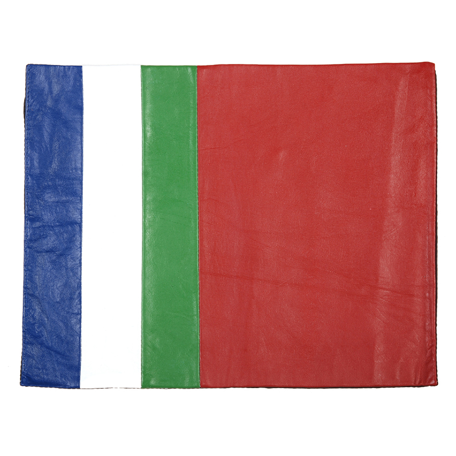 Vlajka kožená Fostex Jižní Moluky 35x27 cm - barevná