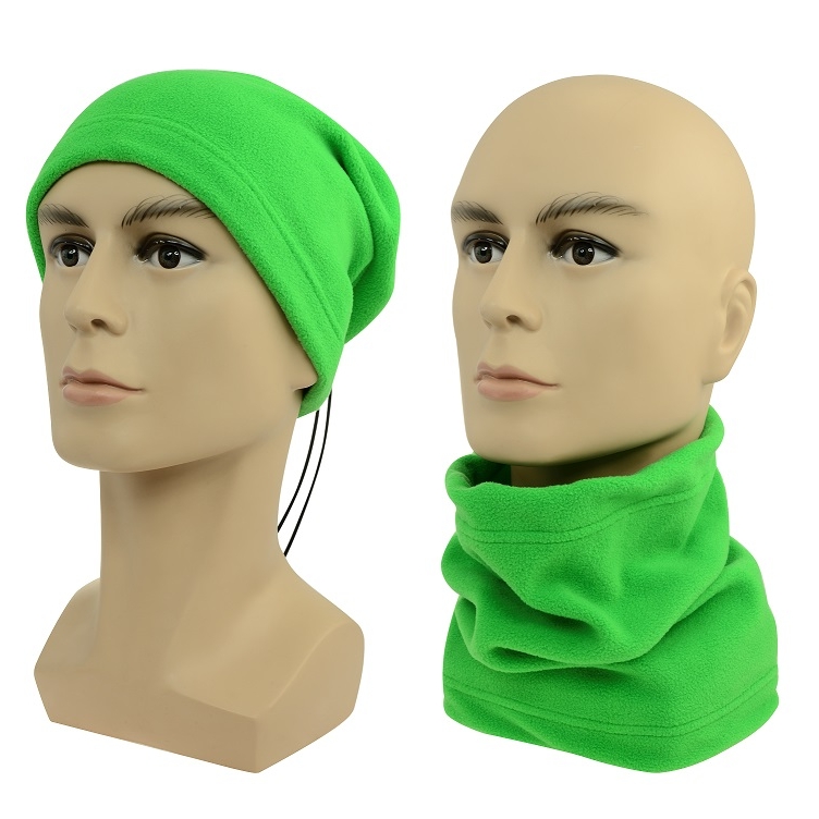 Multifunkční šátek Sulov 2v1 Fleece - zelený