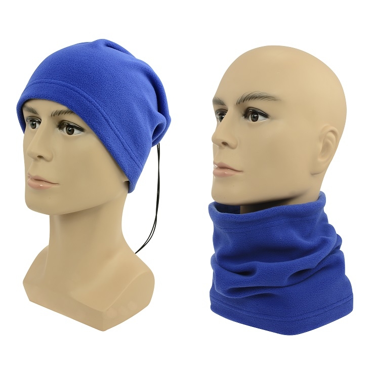 Multifunkční šátek Sulov 2v1 Fleece - modrý