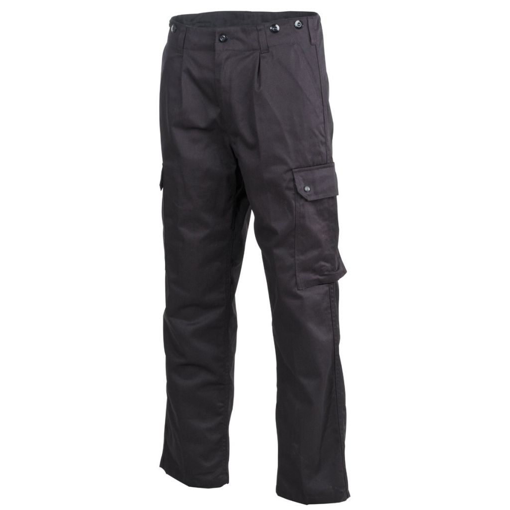 Kalhoty MFH BW - černé, 10