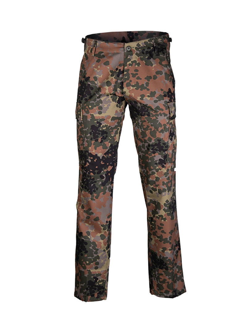 Kalhoty Mil-Tec BDU Ranger Straight Cut - flecktarn, XL