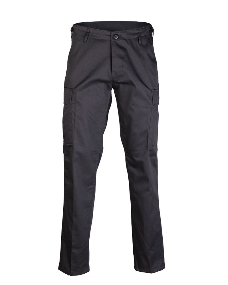 Kalhoty Mil-Tec BDU Ranger Straight Cut - černé, M