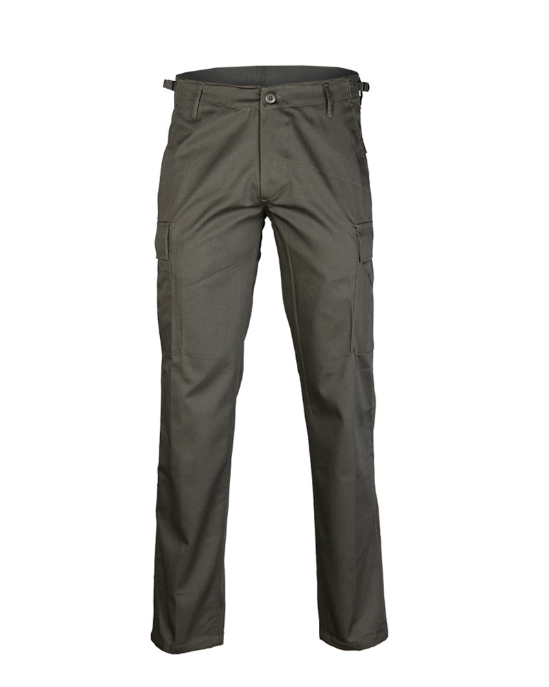 Kalhoty Mil-Tec BDU Ranger Straight Cut - olivové, XS