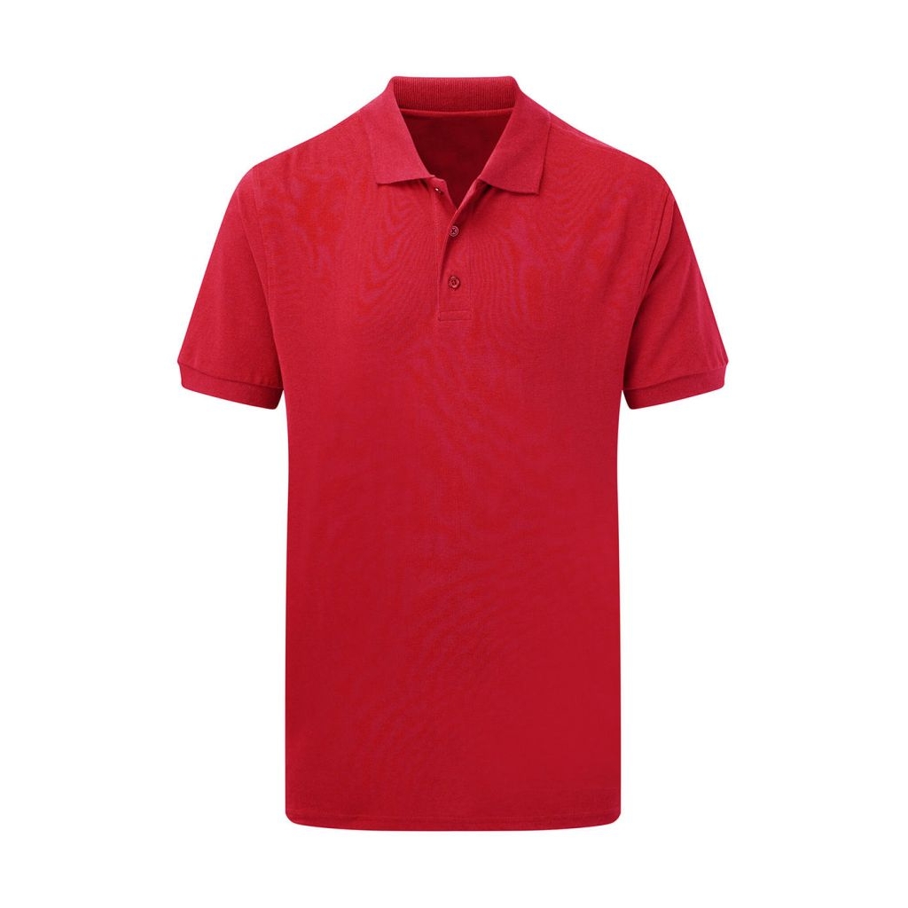 Polokošile SG Cotton Polo - červená, 3XL
