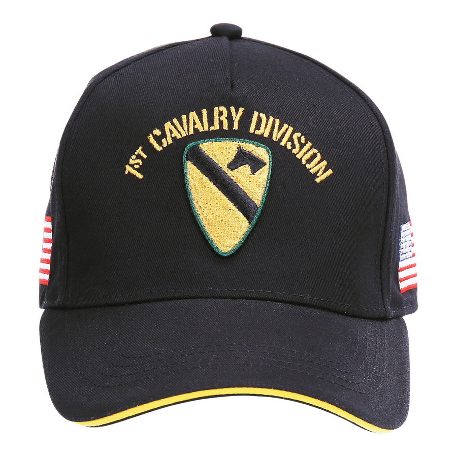Čepice Fostex Baseball US Cavalry WWII - černá