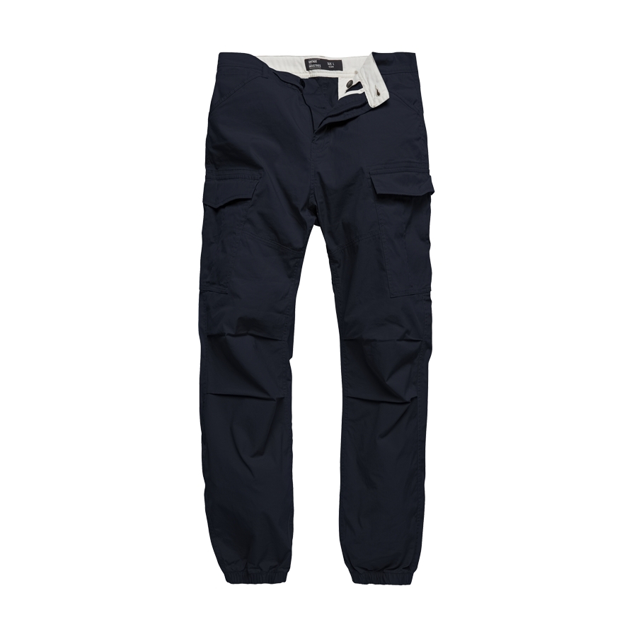 Kalhoty Vintage Industries Conner Cargo Jogger - navy, M