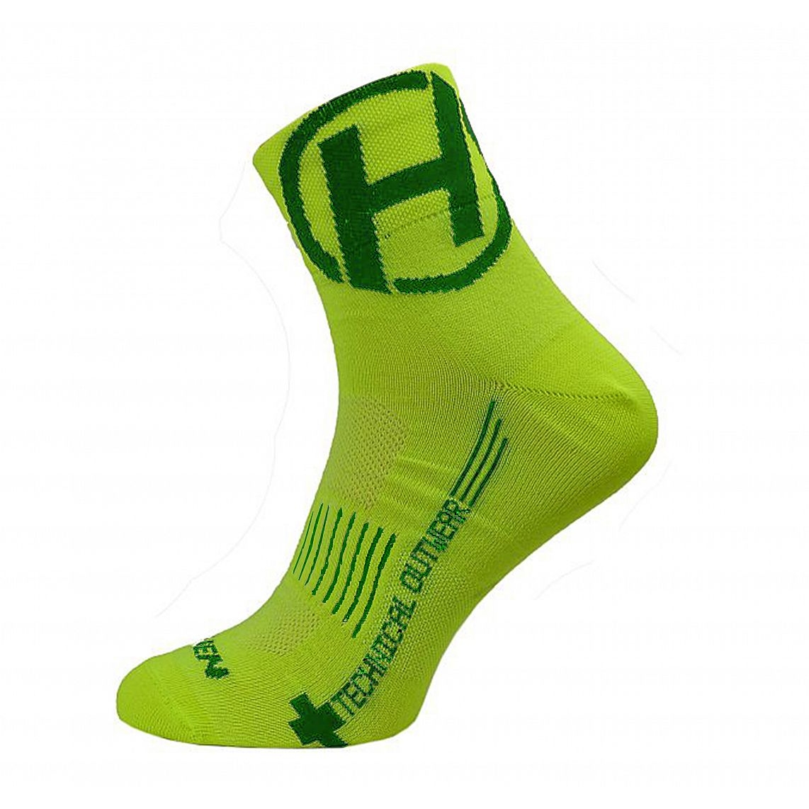 Ponožky Haven Lite Neo Long 2 páry - žluté-zelené, 1-3