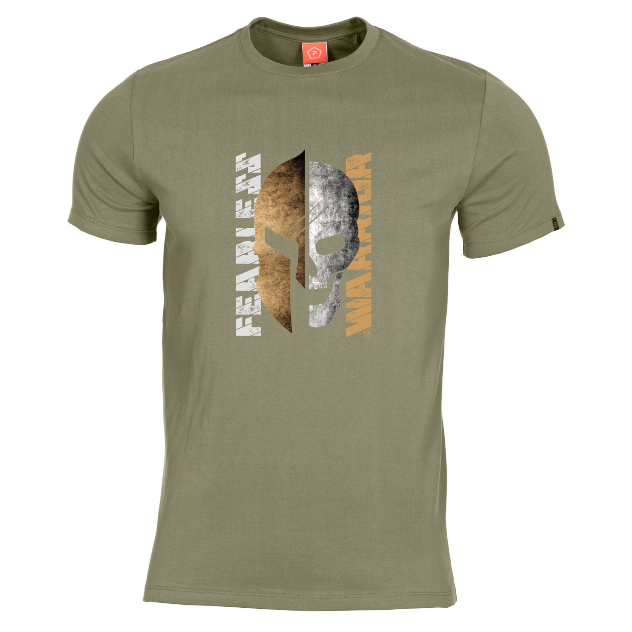 Tričko Pentagon Fearless - olivové, XL