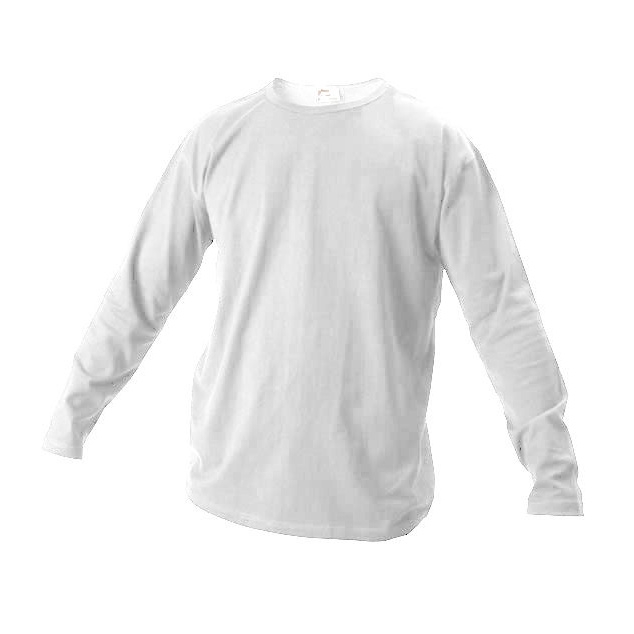 Tričko s dlouhým rukávem Xfer 160 - bílé, XXL