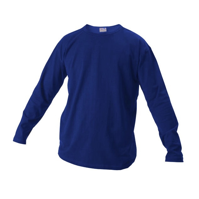 Tričko s dlouhým rukávem Xfer 160 - modré, 3XL