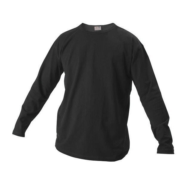 Tričko s dlouhým rukávem Xfer 160 - černé, L