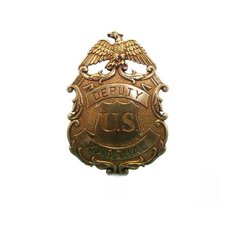 Odznak zástupce US Marshal 8,2 cm - zlatá
