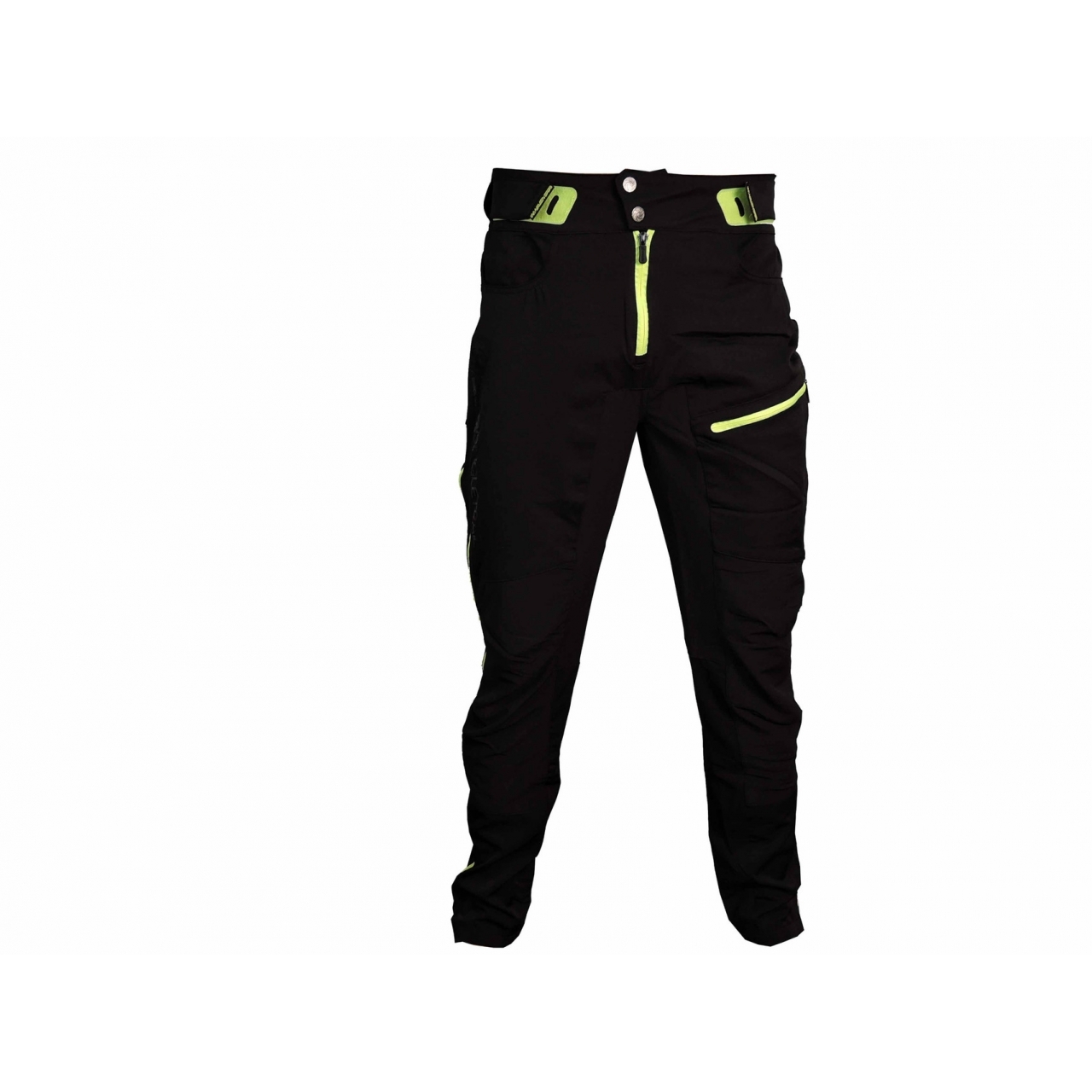 Kalhoty unisex Haven Singletrail - černé-zelené, XXL