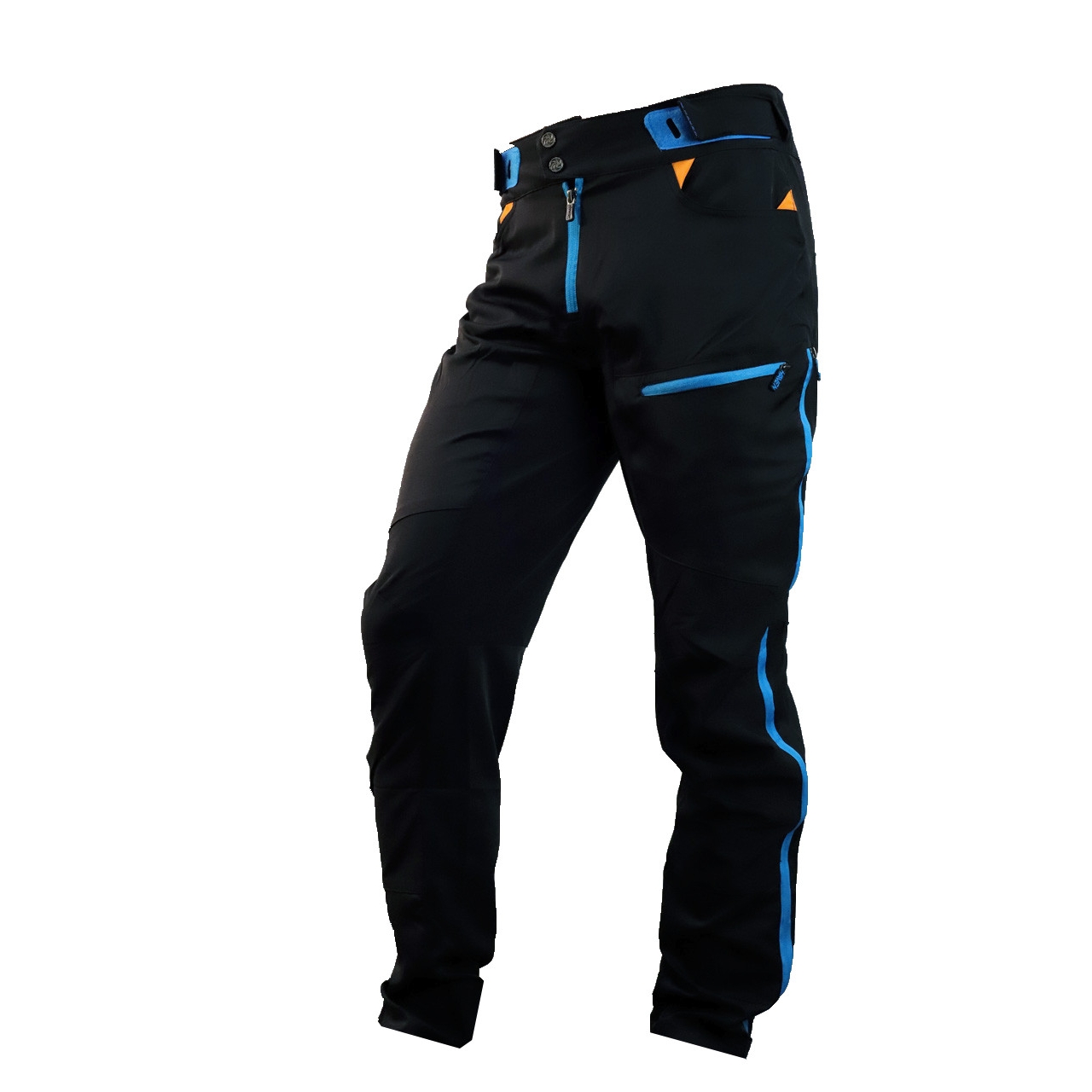 Kalhoty unisex Haven Singletrail - černé-modré, XL